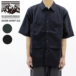 �}�E���g ���C�j�A �f�U�C�� �����Y �i�C���� �����V���c MT.RAINIER DESIGN �K�C�h �����V���c GUIDE SHIRT S/S �A�E�g�h�A �y�� MRD-6024