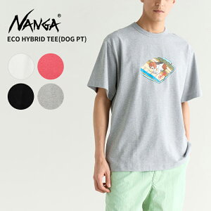 �i���K �����Y �O���t�B�b�N ����T�V���c ���f�B�[�X NANGA �G�R�n�C�u���b�h �e�B�[ �� �v�����g ECO HYBRID TEE(DOG PT) T�V���c �g�b�v�X �J�b�g�\�[ N2500-1M020Z