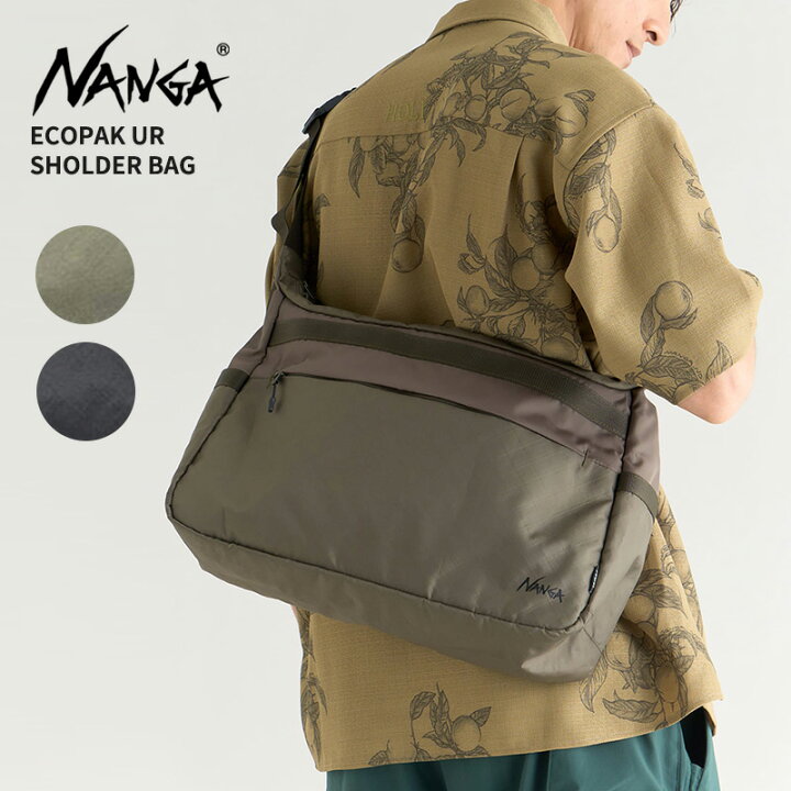 楽天市場】ナンガ 大容量 ショルダーバッグ 13L NANGA エコパック UR 