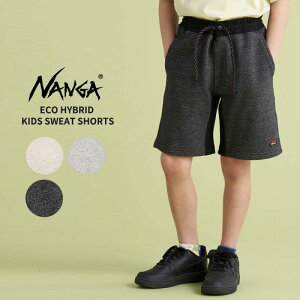�i���K NANGA ECO ECO HYBRID KIDS SWEAT SHORTS �G�R�n�C�u���b�h�L�b�Y�X�E�F�b�g�V���[�c �V���[�g�p���c ���Y�{�� �q���� nw2411-1s702-a