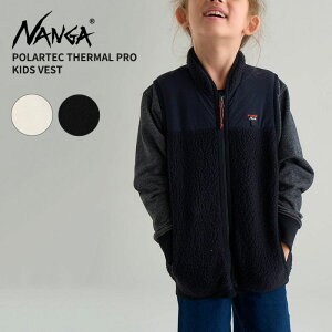 �i���K �L�b�Y �t���[�X�x�X�g NANGA �|�[���e�b�N �T�[�}���v�� �L�b�Y �x�X�g �q�ǂ� POLARTEC THERMAL PRO KIDS VEST �A�E�^�[ �~