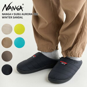 iK Xu ~ T_ NANGA×SUBU I[ebNXEB^[T_ AURORA TEX WINTER SANDAL V[Y C NA2443-3E105 2025Nf