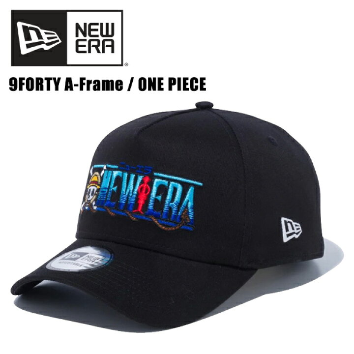 楽天市場 ニューエラ New Era 9forty A Frame One Piece ワンピース タイトルロゴ Black キャップ 帽子 男性用 ポイント5倍 国内正規品 Neo Globe