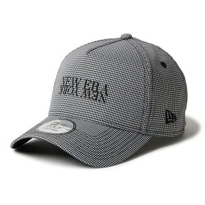 j[G Y StLbv 璹iq fB[X NEW ERA 9FORTY A-Frame Houndstooth NEW ERA NEW YORK ubN St Xq 14669122