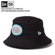 ニューエラ ゴルフ メンズ レディース バケットハット バケハ 帽子 NEW ERA バケット01 ストレッチコット…