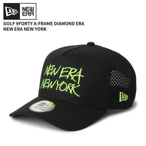 �j���[�G�� �����Y �S���t�L���b�v ���b�V���L���b�v ���f�B�[�X NEW ERA 9FORTY A-Frame Diamond Era NEW ERA NEW YORK �u���b�N �S���t �X�q 14747304