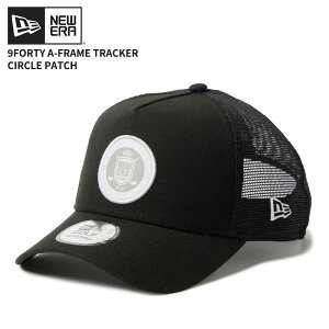 �j���[�G�� �S���t �L���b�v �����Y ���f�B�[�X NEW ERA 9FORTY A-Frame �g���b�J�[ Circle Patch �u���b�N �X�q 14747294