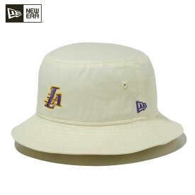 ニューエラ バケットハット バケハ NEW ERA バケット01 NBA ロサンゼルス・レイカーズ Chrome White 帽子 父の日