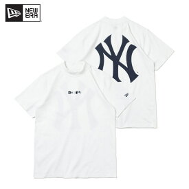 ニューエラ Tシャツ NEW ERA ゴルフ 半袖 ミッドネック New York Yankees ニューヨーク・ヤンキース White トップス 男性 父の日