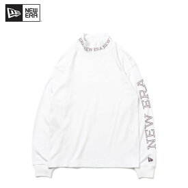 【ポイント5～10倍】ニュー エラ NEW ERA WOMEN'S ハイカラー 長袖 ウォーム Tシャツ オフホワイト ゴルフ ハイネック トップス カットソー ウィメンズ 女性 [AA]