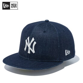 【ポイント5倍以上】ニュー エラ NEW ERA 59FIFTY Denim ニューヨーク・ヤンキース Subway Series インディゴデニム キャップ 帽子 [BB]