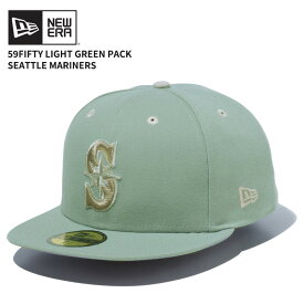 【ポイント5倍以上】ニュー エラ NEW ERA 59FIFTY Light Green Pack シアトル・マリナーズ エベレストグリーン キャップ 帽子 [BB]