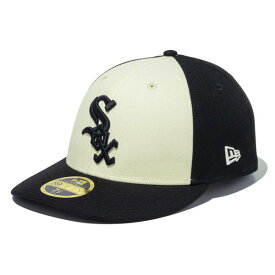 【ポイント5倍以上】ニュー エラ NEW ERA LP 59FIFTY MLB 2-Tone シカゴ・ホワイトソックス クロームホワイト/ブラック キャップ 帽子 [BB]