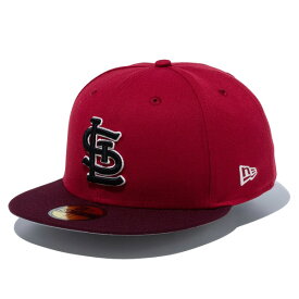 ニュー エラ NEW ERA 59FIFTY Vintage Color セントルイス・カージナルス カーディナル / マルーン キャップ 帽子 [BB]