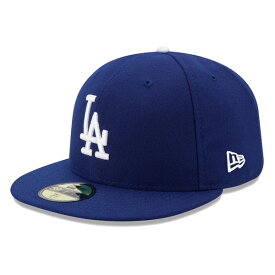 【ポイント5倍以上】ニュー エラ NEW ERA 59FIFTY MLBオンフィールド ロサンゼルス・ドジャース ゲーム ダークロイヤル キャップ 帽子 [BB]