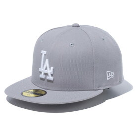 【ポイント5倍以上】ニュー エラ NEW ERA 59FIFTY ロサンゼルス・ドジャース グレー × ホワイト キャップ 帽子