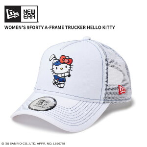 j[G fB[X St n[LeB Lbv Xq NEW ERA Women's 9FORTY A-Frame gbJ[ HELLO KITTY LeB zCg bVLbv 14432174