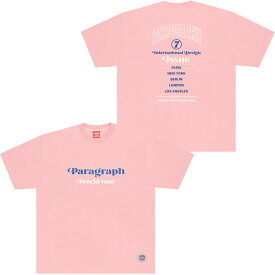 ＼SUPER SALE／パラグラフ Tシャツ paragraph WORLD TOUR T-SHIRT NO.070 NO.70 ワールドツアー 半袖 メンズ レディース カットソー 父の日