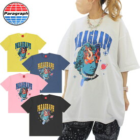 【ポイント5～10倍】パラグラフ paragraph JULIAN T-SHIRT NO.034 NO.34 アートデザイン アーチロゴ Tシャツ 半袖 メンズ レディース カットソー [AA]