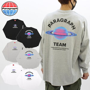 �p���O���t T�V���c paragraph TEAM PARAGRAPH LONG SLEEVE TEE NO.08-005 �`�[���p���O���t T�V���c �����O�X���[�uT�V���c ���� �����Y ���f�B�[�X �J�b�g�\�[ no-08-005