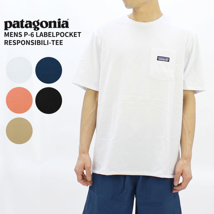 楽天市場 パタゴニア Patagonia P 6 ラベル ポケット レスポンシビリティー S Sl Mens P 6 Label Pocket Responsibili Tee 半袖 Tシャツ メンズ Neo Globe