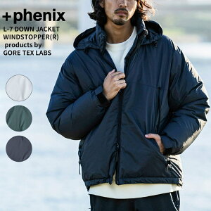 �v���X �t�F�j�b�N�X �����Y �_�E���W���P�b�g + phenix L-7 DOWN JACKET L-7 �_�E���W���P�b�g / WINDSTOPPER(R) �v���_�N�g by GORE TEX LABS �A�E�^�[