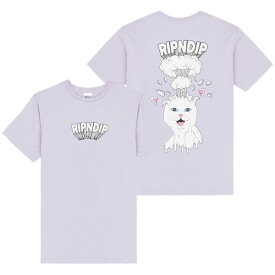 【ポイント5～10倍】リップンディップ RIPNDIP Mind Blown Tee Lavender メンズ 半袖Tシャツ [AA-3]