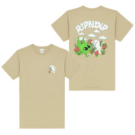 【ポイント5～10倍】リップンディップ RIPNDIP Nomads Tee Almond メンズ 半袖Tシャツ [AA-3]