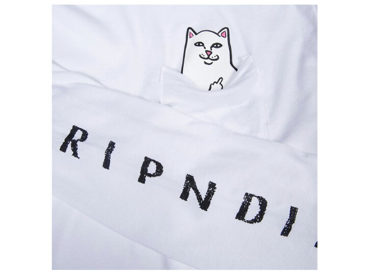楽天市場】リップンディップ Tシャツ RIPNDIP Lord Nermal Pocket Long 