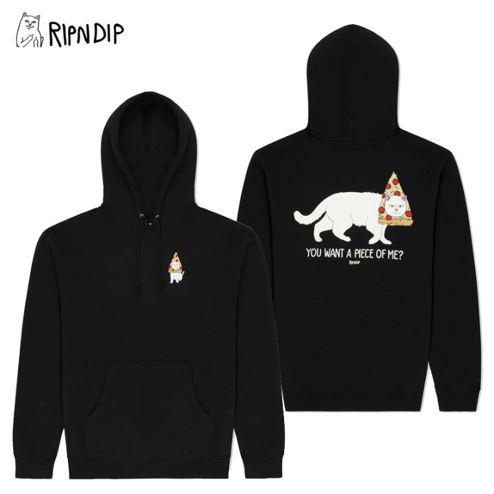 楽天市場】リップンディップ メンズ プリント パーカー RIPNDIP Wanna  