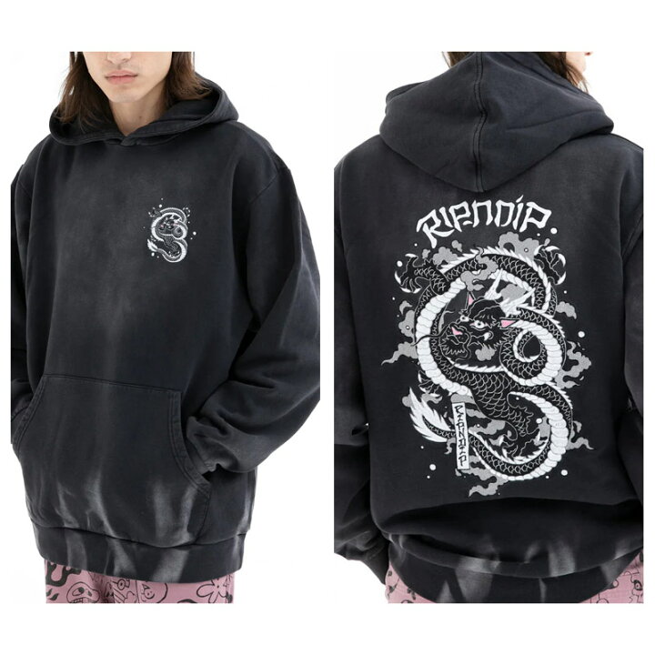 楽天市場】リップンディップ メンズ プリント パーカー RIPNDIP Mystic 