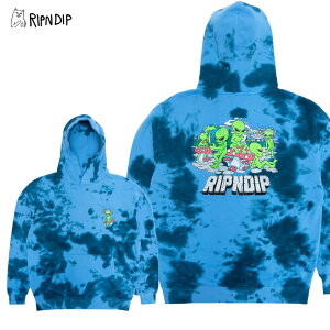 ���b�v���f�B�b�v �����Y �v�����g �p�[�J�[ RIPNDIP Space Gang Hoodie Navy Lightning Wash �X�E�F�b�g �t�[�h �v���I�[�o�[ �p�[�J�[ �j�� �����Y rnd9534
