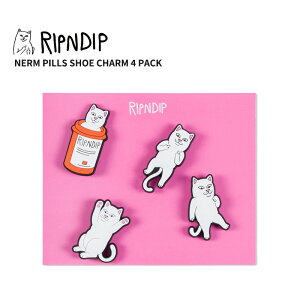 ���b�v���f�B�b�v RIPNDIPNERM PILLS SHOE CHARM 4 PACK �V���[�`���[�� 4�Z�b�g �V���[�Y �A�N�Z�T���[ rndspr24250