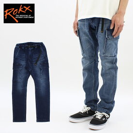 【ポイント5～10倍】ロックス ROKX DENIM CARGO PANT デニム カーゴ パンツ ボトムス メンズ 男性 [AA]