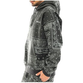 【ポイント5～10倍】ルーカ RVCA PATCHWORK BANDANA HOODIE パーカー bd042-045 メンズ プルオーバー トップス フーディー 男性 [AA]