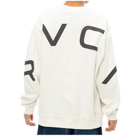 ルーカ RVCA FAKE RVCA CR メンズ クルースウェット トレーナー 長袖 BD042-150 スウェット 男性 [AA]