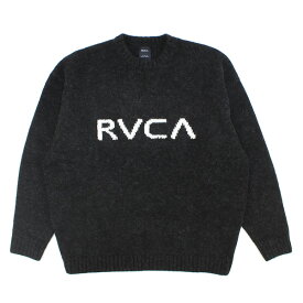 ＼スーパーSALE／ルーカ RVCA BIG RVCA KNIT bd042-421 メンズ ニット セーター 男性 父の日