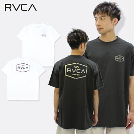 【ポイント5～10倍】ルーカ RVCA LAYOVER TEE メンズ 半袖Tシャツ 紫外線カット 速乾 bc041-267 男性 [AA]