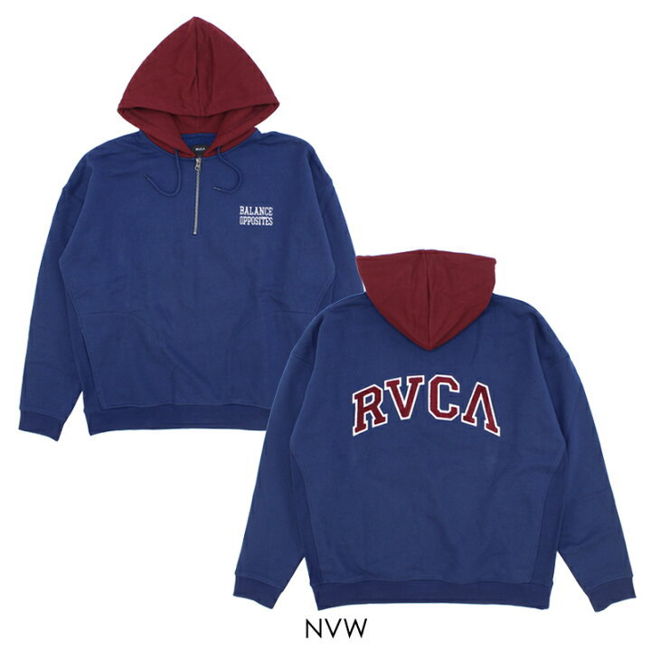 楽天市場】ルーカ RVCA HITTER HOODIE メンズ ハーフジップ パーカー 
