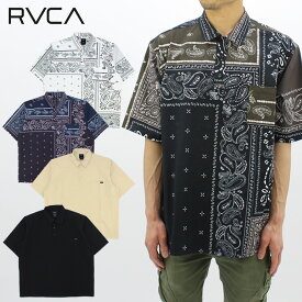 ＼スーパーSALE／ルーカ RVCA RVCA メンズ BANDANA UT SHIRTS ショートスリーブシャツ BD041-159 ポロシャツ 男性 父の日