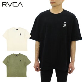 【ポイント5～10倍】ルーカ RVCA ALLTIME TERRY CLOTH TEE メンズ 半袖Tシャツ カットソー BD041-260 男性 [AA]