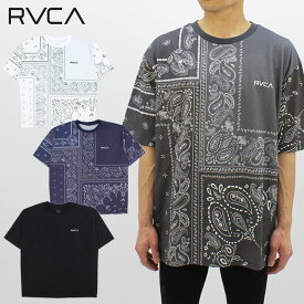 ＼スーパーSALE／ルーカ Tシャツ RVCA BANDANA ARCH RVCA SS TEE メンズ 半袖Tシャツ カットソー BD041-268 男性 父の日