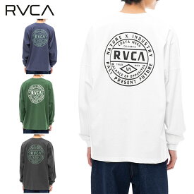 ＼スーパーSALE／ルーカ Tシャツ RVCA STANDARD ISSUE CR ロングスリーブTシャツ bd042-070 メンズ 長袖Tシャツ トップス ロングTシャツ ロンT 男性 父の日