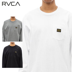 ルーカ RVCA AMERICANA LABEL LS ロングスリーブTシャツ bd042-072 メンズ 長袖Tシャツ トップス ロングTシャツ ロンT 男性 [AA]