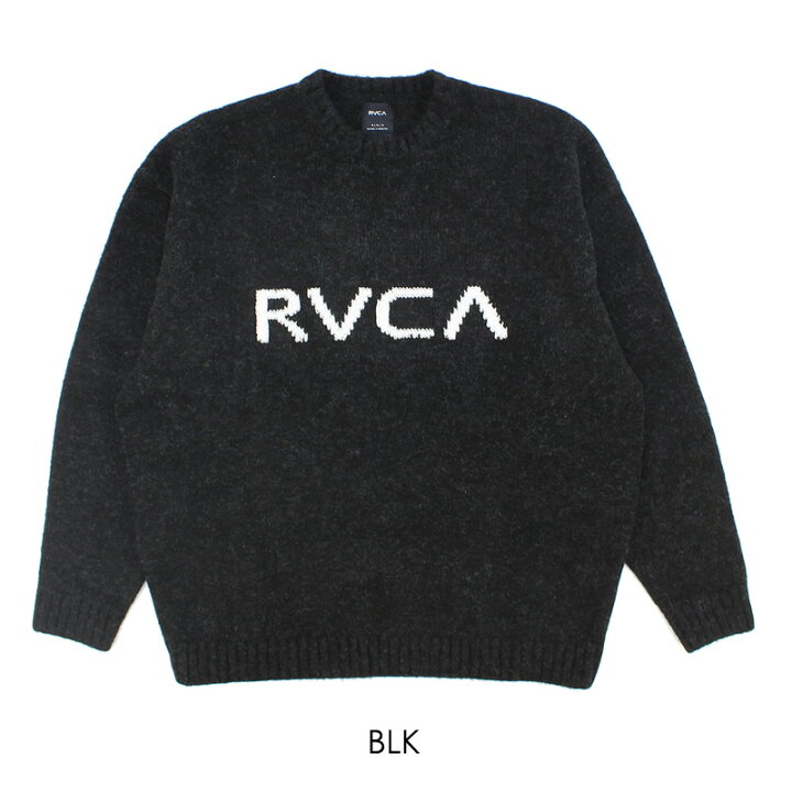 楽天市場】ルーカ RVCA BIG RVCA KNIT メンズ ニット セーター 男性 