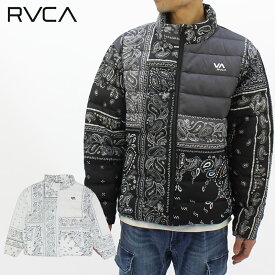 ルーカ RVCA BREEZY PUFFER JACKET メンズ ダウン ジャケット bd042-784 アウター 秋冬 防寒 男性 [BB]