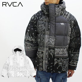 【ポイント5～10倍】ルーカ RVCA ADVANCED PUFFER JACKET メンズ ダウン ジャケット bd042-786 アウター 秋冬 防寒 男性 [BB]