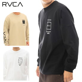 ルーカ RVCA UP STATE LS TEE ロングスリーブTシャツ be041-056 メンズ 長袖 Tシャツ トップス ロングTシャツ ロンT 男性 [AA]