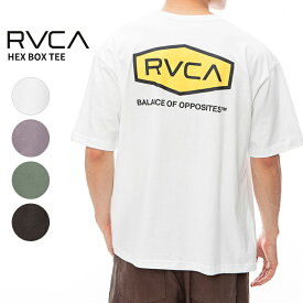 ＼スーパーSALE／ルーカ RVCA HEX BOX TEE メンズ 半袖Tシャツ ショートスリーブ BE041-225 男性 父の日