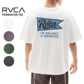 ＼スーパーSALE／ルーカ RVCA PENNANTAN TEE メンズ 半袖Tシャツ カットソー BE041-227 男性 父の日